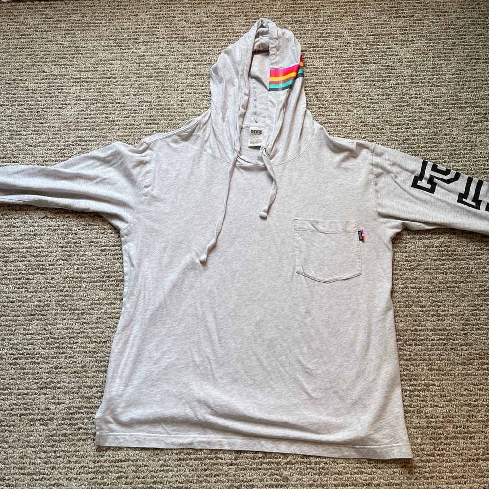 Victoria’s Secret PINK lightweight hoodie EUC